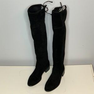 Suede Knee-high boots (unbranded)
